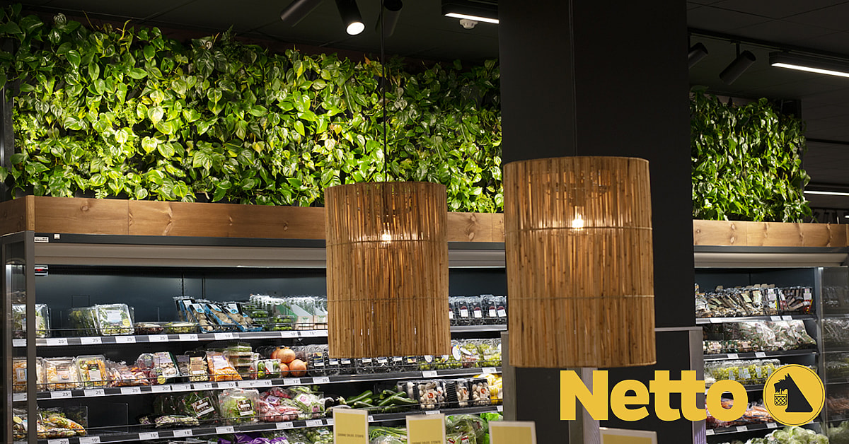 NETTO plantevæg