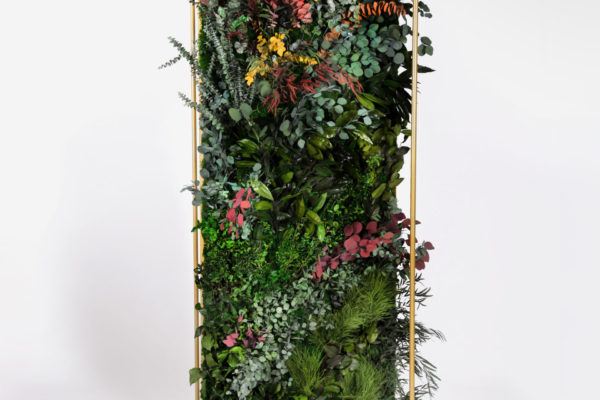G-Divider_Brass+Forest_GreenMood G-Line, fremtidens kunstværker, art of the future G-Line, fremtidens kunstværker, art of the future, mosvæg, mosvægge, natural greenwalls